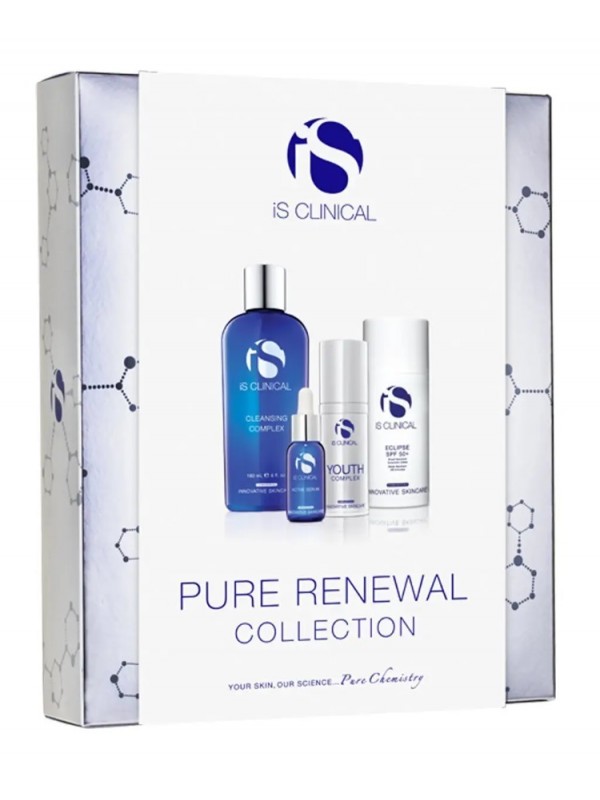 IS CLINICAL Набір "Інтенсивне омолодження шкіри" Pure Renewal Collection 180 мл;15 мл; 30 мл; 100 мл