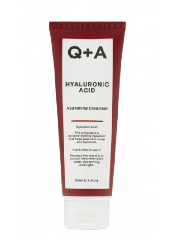 Q+A Гель для вмивання з гіалуроновою кислотою Hyaluronic Acid Cleansing Gel 125 мл