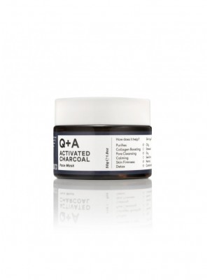 Q+A Маска для обличчя "детокс" з активованим угіллям Activated Charcoal Face Mask 50 гр