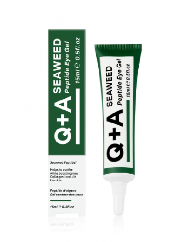 Q+A Гель для зони навколо очей Seaweed Peptide Eye Gel 15 мл