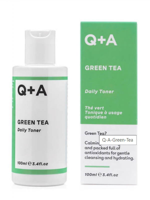 Q+A Тонер для обличчя з зеленим чаєм Green Tea Daily Toner 100 мл