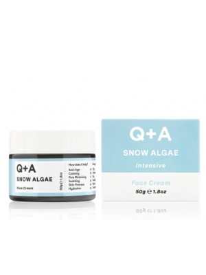 Q+A Крем для обличчя зі сніжною водорістю Snow Algae Intensive Face Cream 50 гр