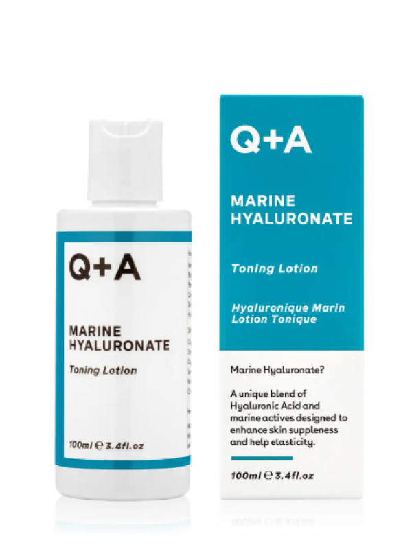 Q+A Тонізуючий лосьйон з гіалуроновою кислотою Marine Hyaluronate Toning Lotion 100 мл