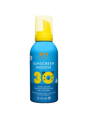 EVY Technology Сонцезахисний мус для дітей та немовлят EVY Technology Sunscreen Mousse Kids SPF 30 150 мл