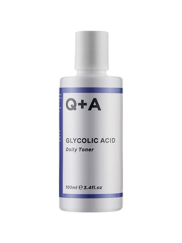 Q+A Тонер для обличчя з гліколевою кислотою Q+A Glycolic Acid Daily Toner 100 мл