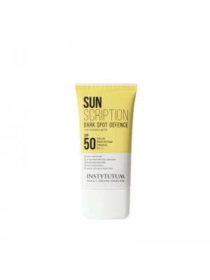 Instytutum Cонцезахисний крем з освітлюючим ефектом SUNSCRIPTION DARK SPOT DEFENCE SPF 50 50 мл