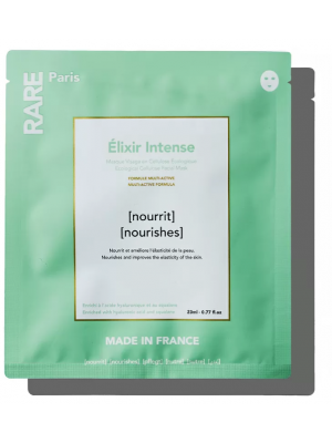 RARE Paris Поживна маска для обличчя з гіалуроновою кислотою та скваланом Elixir Intense Nourishing Face Mask 23 мл