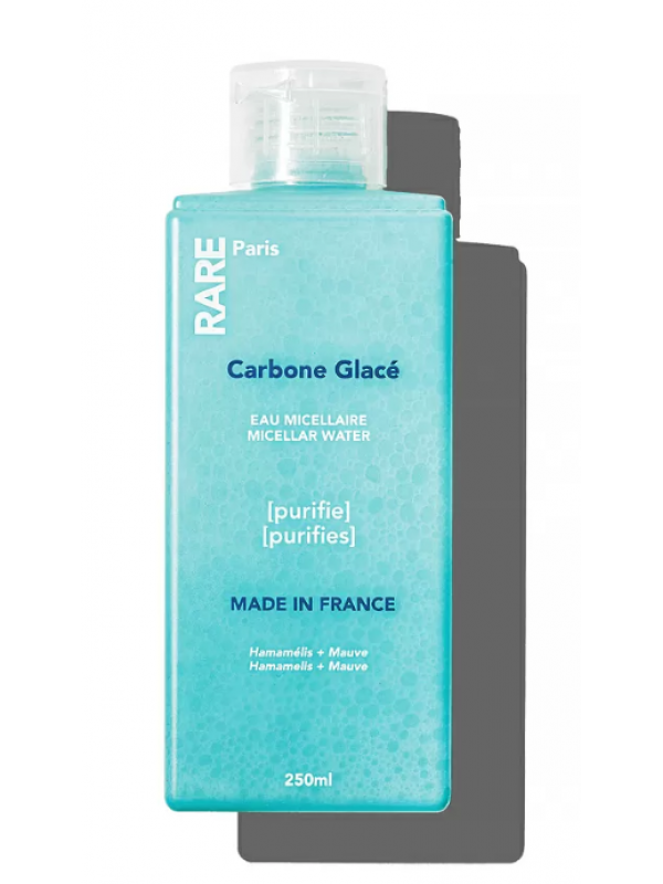 RARE Paris Міцелярна вода з гамамелісом та екстрактом мальви Carbone Glace Purifying Micellar Water 250 мл