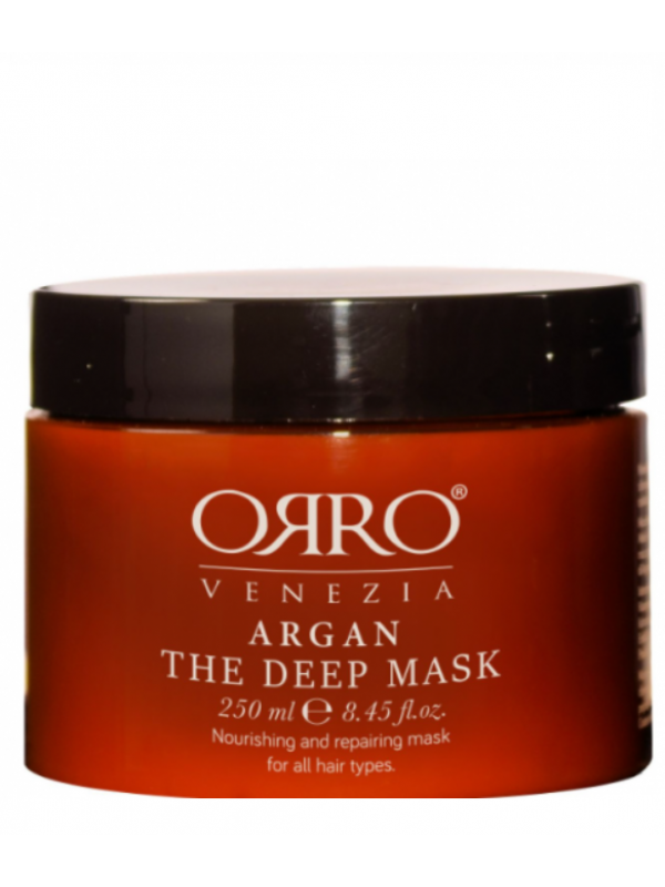 ORRO Venezia Маска для відновлення волосся глибокої дії з олією аргани Argan Deep Mask 250 мл