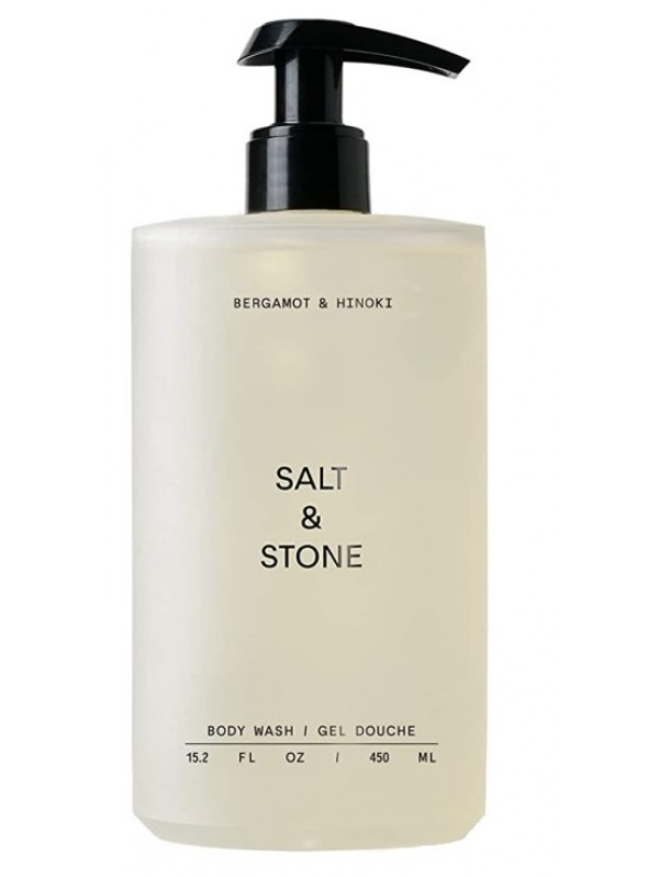 Salt & Stone Антиоксидантний гель для душу з ароматом бергамоту та хіноки Body Wash Bergamot & Hinoki 450 мл
