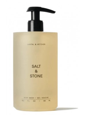 Salt & Stone Антиоксидантний гель для душу з ароматом сандалового дерева та ветівера Body Wash Santal & Vetiver 450 мл