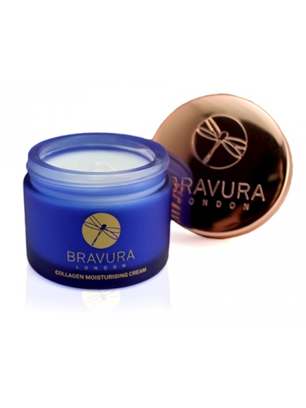 BRAVURA London Зволожуючий та поживний крем для обличчя Hydrating Collagen Moisturising Cream 50 мл