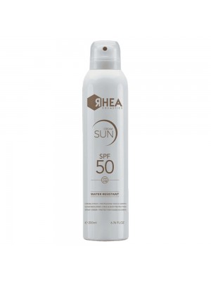 RHEA  Солнцезахисний спрей-крем для обличчя та тіла Rhea CreamSun SPF 50 200 мл