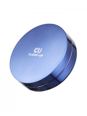 CUSkin Інноваційний кушон зі змінним блоком (23 тон) Clean-Up Skinfit Cushionpact No.23 SPF 50+ PA+++ 15 гр+15 гр
