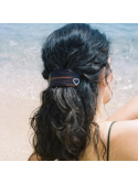 EMI JAY заколка для волосся Ponytail Barrette in Tortoise Heart