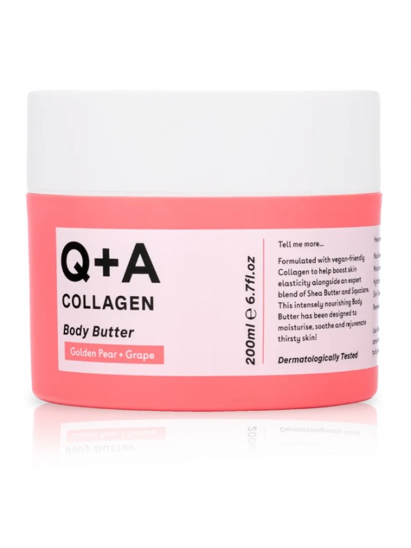 Q+A Зволожуючий баттер з колагеном Collagen Body Butter 200 мл