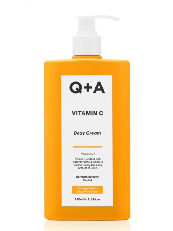 Q+A Крем для тіла з вітаміном С Vitamin C Body Cream 250 мл