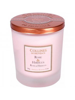 Collines de Provence Свічка Троянда і Гібіскус 180 гр