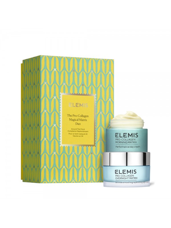 Elemis Kit: The Pro-Collagen Magical Matrix Around The Clock Complexion Replenisher - Про-Колаген Матрикс Дует Магія відновлення шкіри вдень та вночі ELEMIS Kit