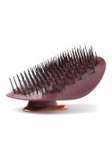 MANTA Щітка для волосся бургунді Healthy Hair Brush Burgundy/Rose Gold