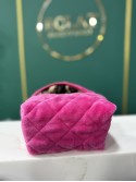 ECLAT Косметичка текстильна маленька 17 см Рожева з леопардом