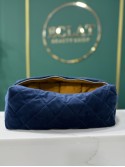 ECLAT Косметичка текстильна для Дайсон з карманами 35 см Синя з помаранчевим