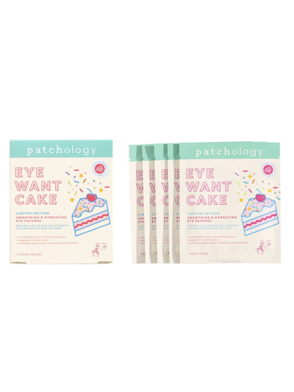 Patchology Зволожуючі патчі для очей Eye Want Cake Rejuvenating eye gels 5 пар