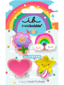 Invisi Bobble Заколка для волосся CLIPSTAR KIDS Happy World шт