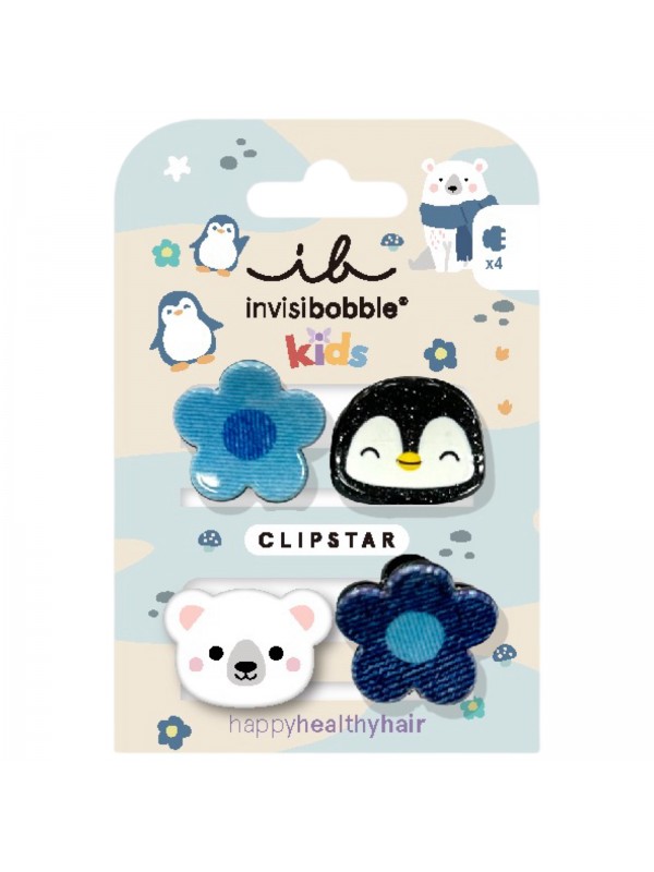 Invisi Bobble Заколка для волосся CLIPSTAR KIDS Polar World  шт