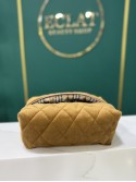 ECLAT Косметичка текстильна для Дайсон з карманами 35 см Коричневий з Барбері