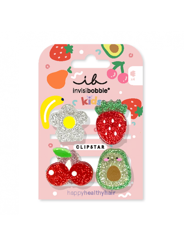 Invisi Bobble Заколка для волосся CLIPSTAR KIDS Frutti Fun