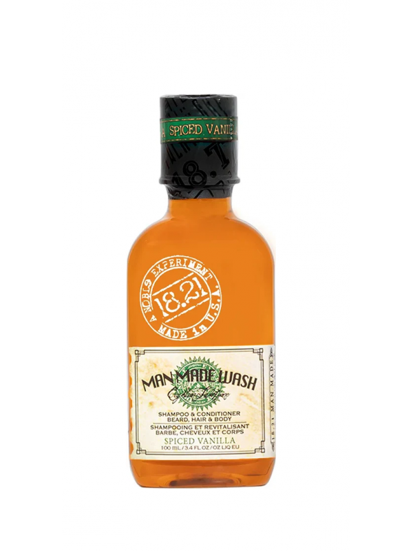 18.21 Шампунь, гель для душу і кондиціонер 3-в-1 Spiced Vanilla  Man Made 100 мл