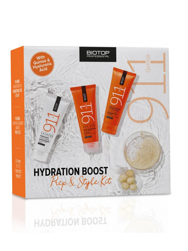 BIOTOP Набір Nourish & Hydrate Boost Support 911 75 мл/75 мл/75 мл BIOTOP Набір Nourish & Hydrate Boost Support 911 75 мл/75 мл/75 мл