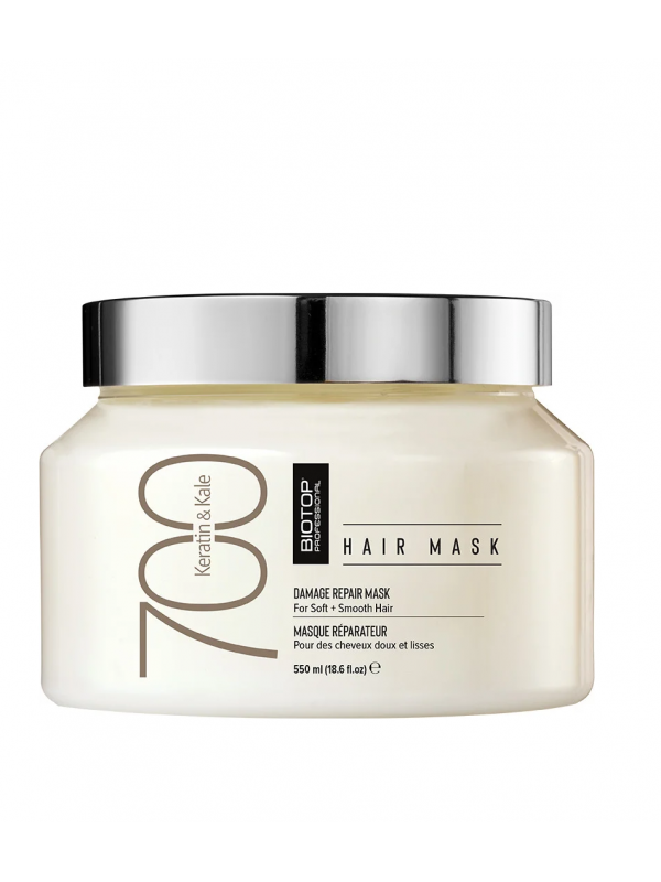 BIOTOP Маска для волосся Keratin + Kale 700 550 мл BIOTOP Маска для волосся Keratin + Kale 700 550 мл