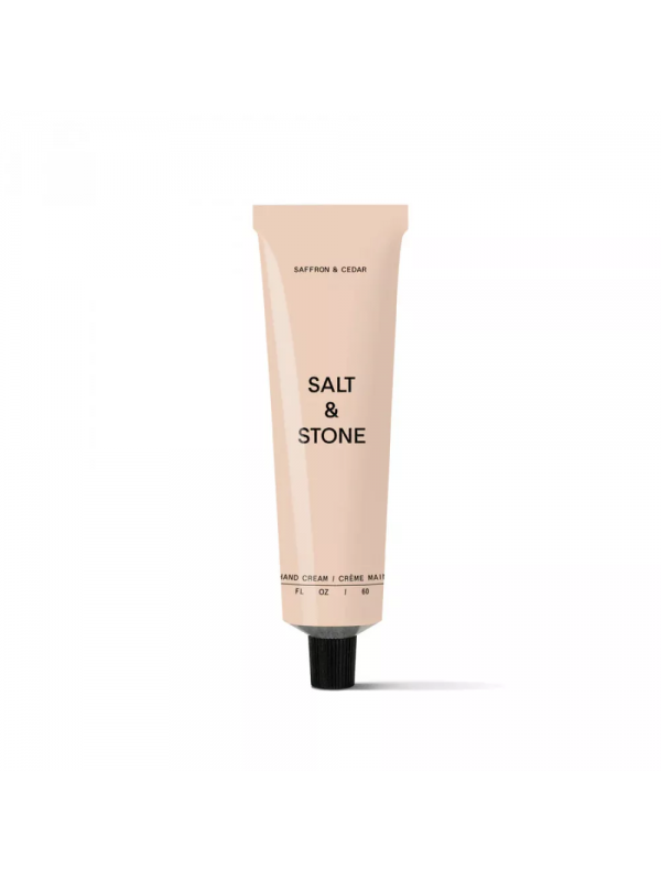 Salt & Stone Зволожувальний крем для рук з ароматом шафрану та кедру Hand Cream Saffron & Ceda 60 мл Salt & Stone Зволожувальний крем для рук з ароматом шафрану та кедру Hand Cream Saffron & Ceda 60 мл