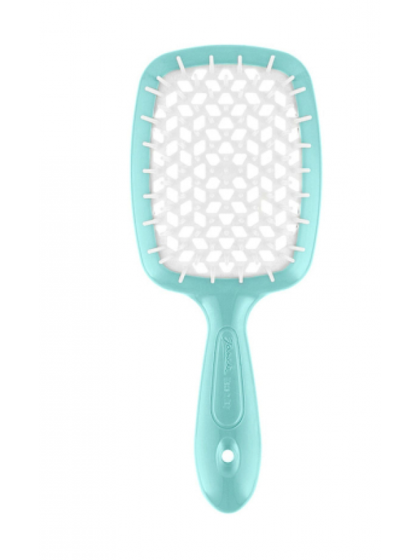 Janeke Супербраш для волосся  Стандарт Блакитна з білою серединою 1 шт Janeke Супербраш для волосся  Стандарт Блакитна з білою серединою 1 шт