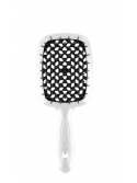 Janeke Супербраш для волосся  Small Біла з чорною серединою 1 шт Janeke Супербраш для волосся  Small Біла з чорною серединою 1 шт