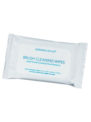 Colorescience Серветки для очищення пензлів для макіяжу 20 шт