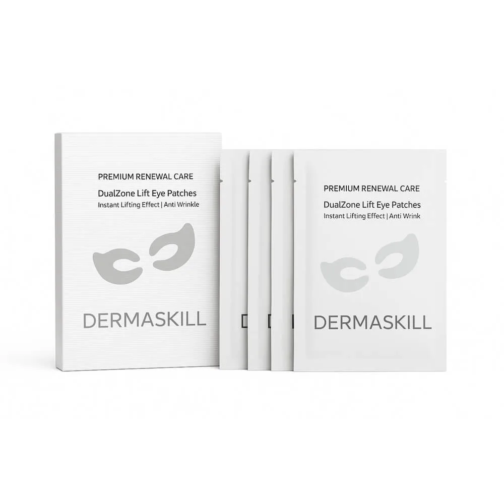 Dermaskill Двухзональные лифтинг-патчи с ботуловидным действием DualZone Lift Eye Patches 5 пар