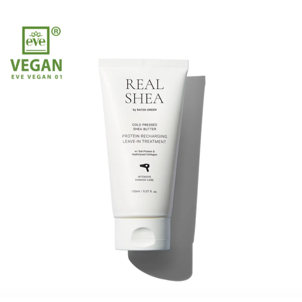 Rated Green Термозахисний крем з маслом Ши Real Shea 150 мл