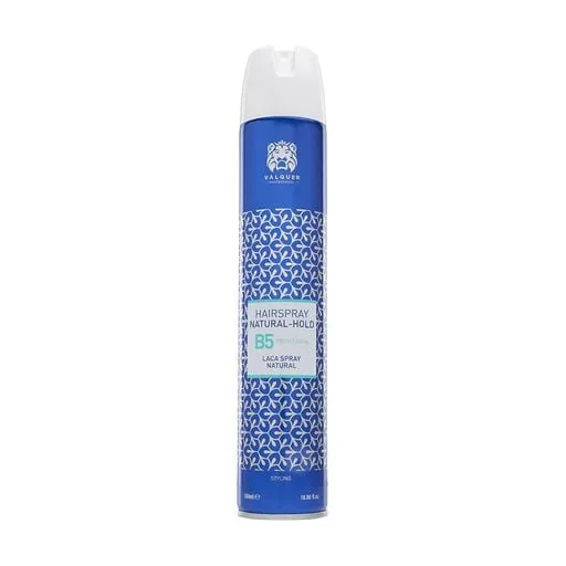 VALQUER Лак для моделирования волос натуральная фиксация Hairspray Natural-Hold 500 мл
