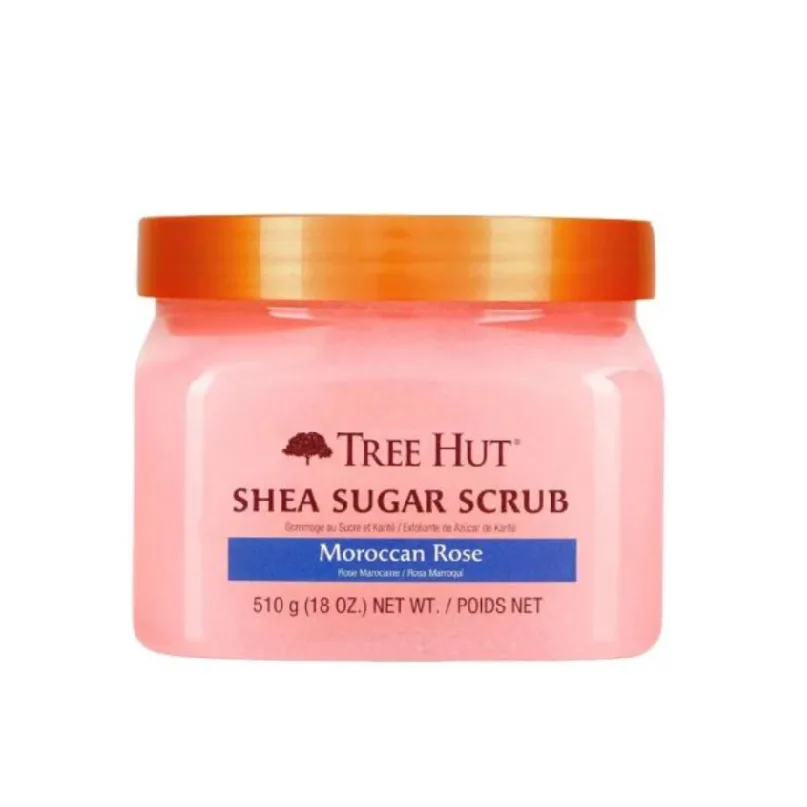 Tree Hut Сахарный скраб для тела Moroccan Rose 510 гр