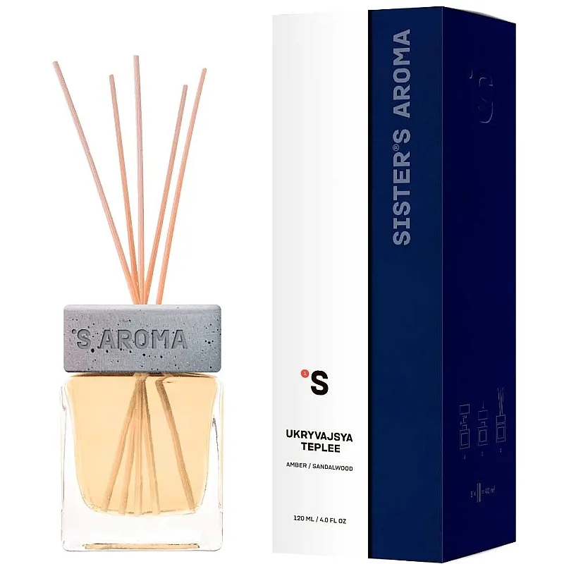 Sister's Aroma Аромат для дома| Ukryvajsya teplee 120  мл