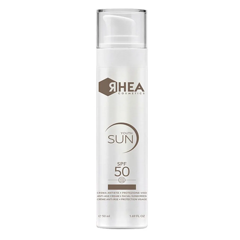 RHEA Антивозрастной солнцезащитный крем из SPF 50 Youth Sun SPF50 50 мл