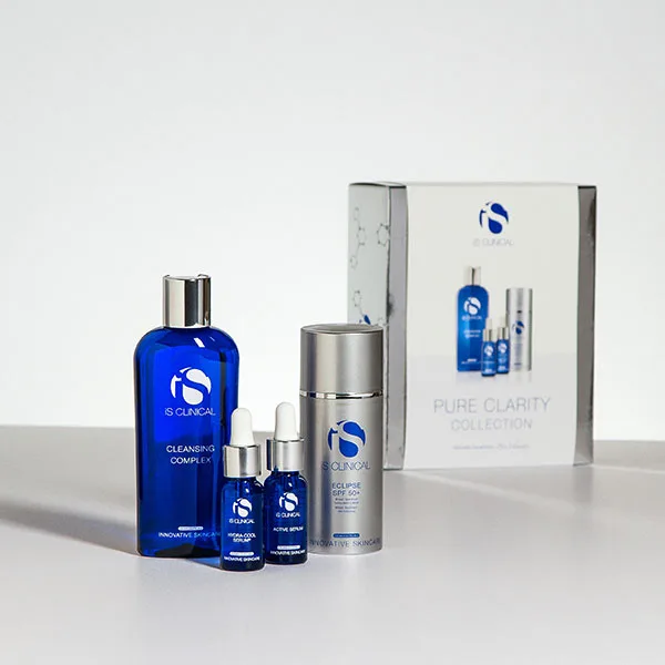IS CLINICAL Набор Анти-акне для очищения кожи PURE CLARITY COLLECTION 180 мл; 15 мл; 15 мл; 100 мл - фото 2