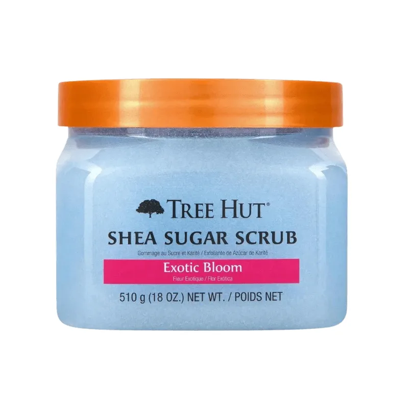 Tree Hut Сахарный скраб для тела Exotic Bloom 510 гр