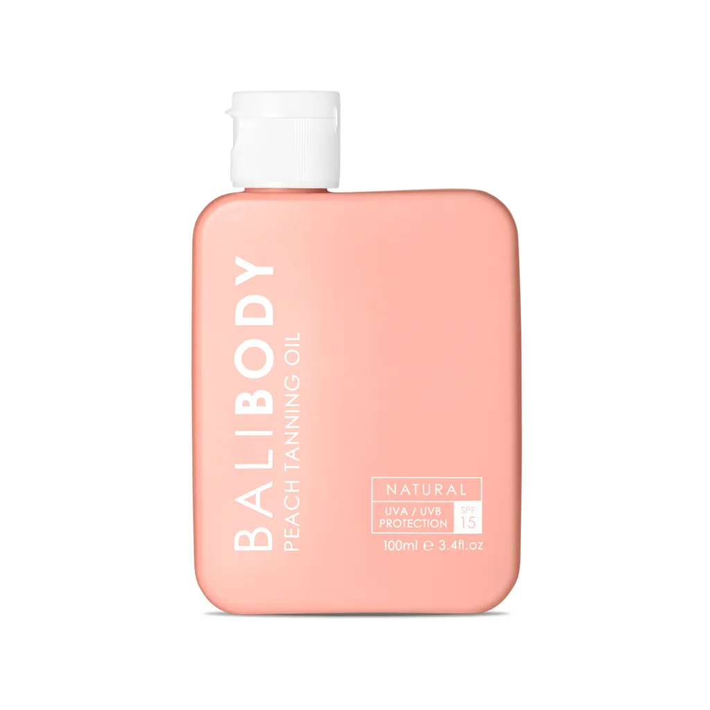 Bali Body Масло для усиления загара с персиком SPF 15 100 мл