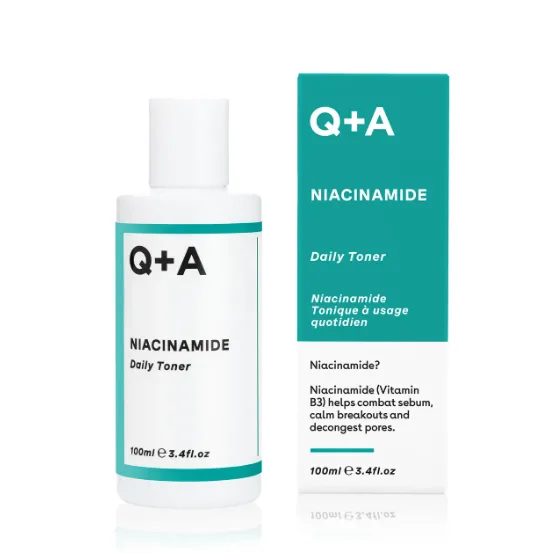 Q+A Увлажняющий тонер для лица с ниацинамидом Niacinamide Daily Toner 100 мл