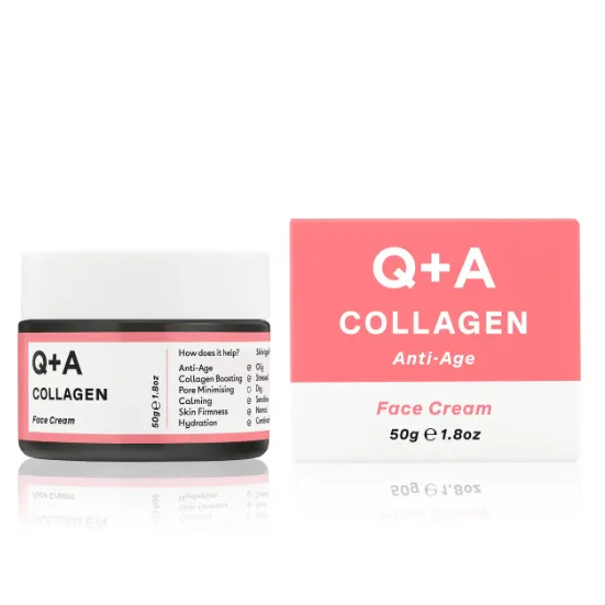 Q+A Крем для лица с коллагеном Collagen Face Cream 50 гр