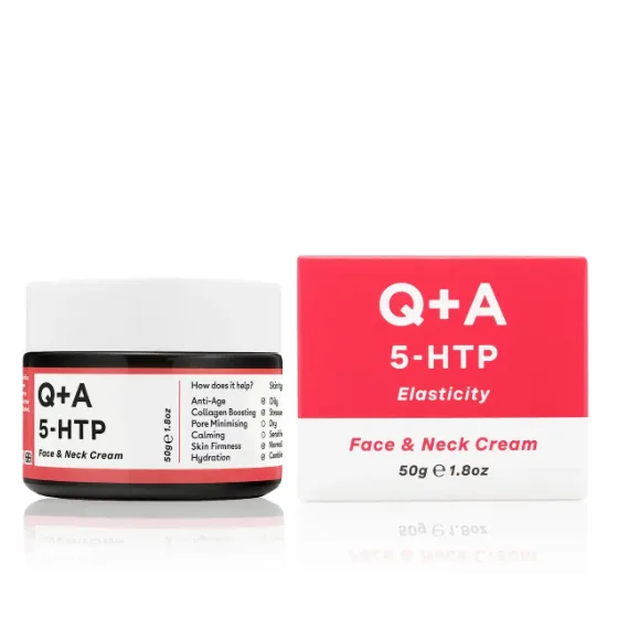 Q+A Крем для лица и шеи 5-HTP Face &amp; Neck Cream 50 гр